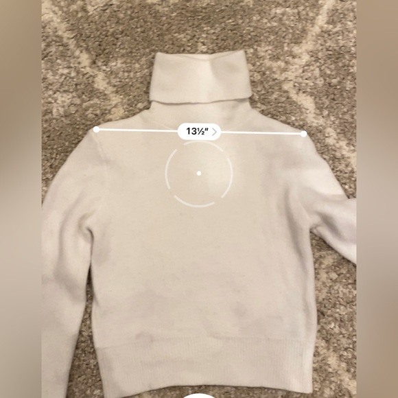 ZARA crop turtleneck sweater - white - Picture 11 of 11